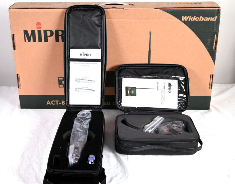 Mipro ACT-828 Encrypted Digital 6F Wireless System, Dual RX