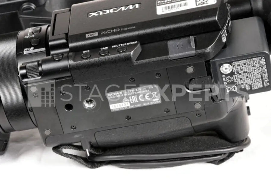 Sony PXW-X70 compact XDCAM camcorder with 12x zoom