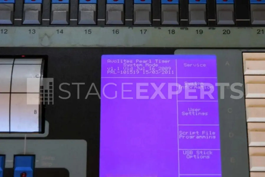 Avolites Pearl Tiger Lighting Console – Compact Pro Control