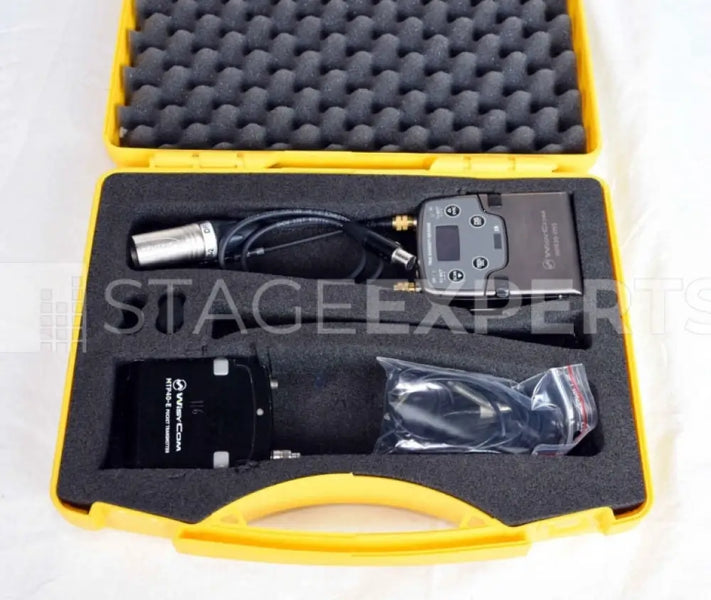 Wisycom MTP40‑E & MPR30‑ENG Wireless Kit with Sanken COS‑11