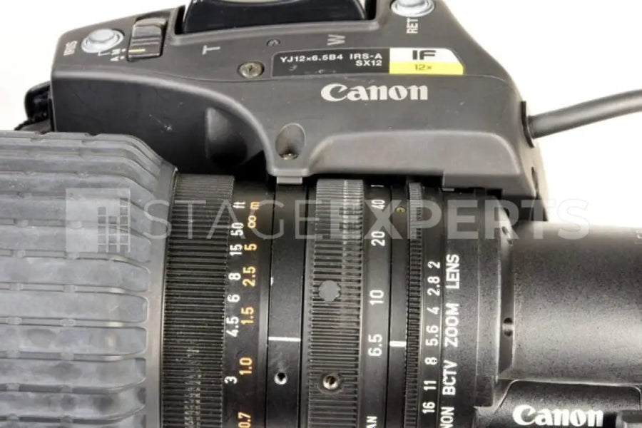 Canon YJ12x6.5B4 IRS-A SX12 Broadcast Zoom Lens B4 Mount