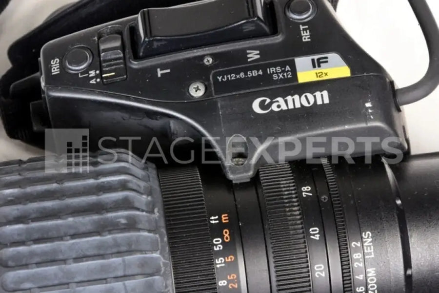 Canon YJ12x6.5B4 IRS-A SX12 Broadcast Zoom Lens, B4 Mount