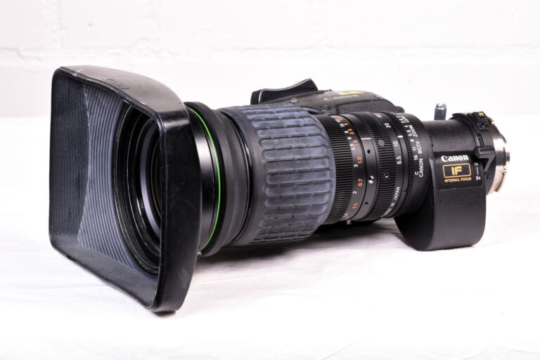 Canon YJ12x6.5B4 IRS-A SX12 Broadcast Zoom Lens, B4 Mount