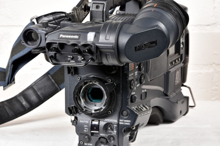 Panasonic AJ-HPX2100E HD Camera with VF, Battery & Charger
