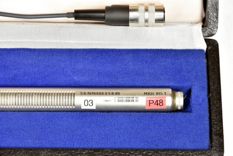 Sennheiser MKH 815 T Refurbished Shotgun Microphone – 48 V