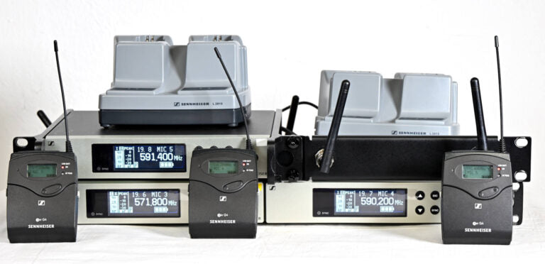 Sennheiser EM 100 G4 3‑Channel Beltpack System | G Band