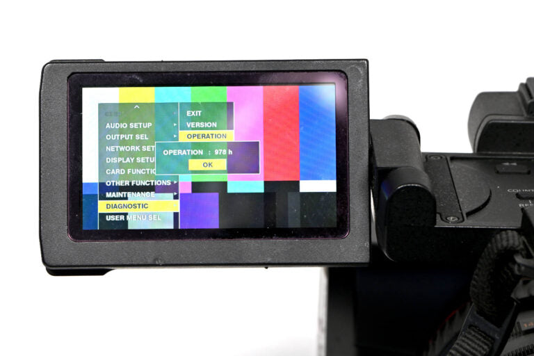 Panasonic AJ-PX270EJ HD Camcorder with P2 Cards & Batteries