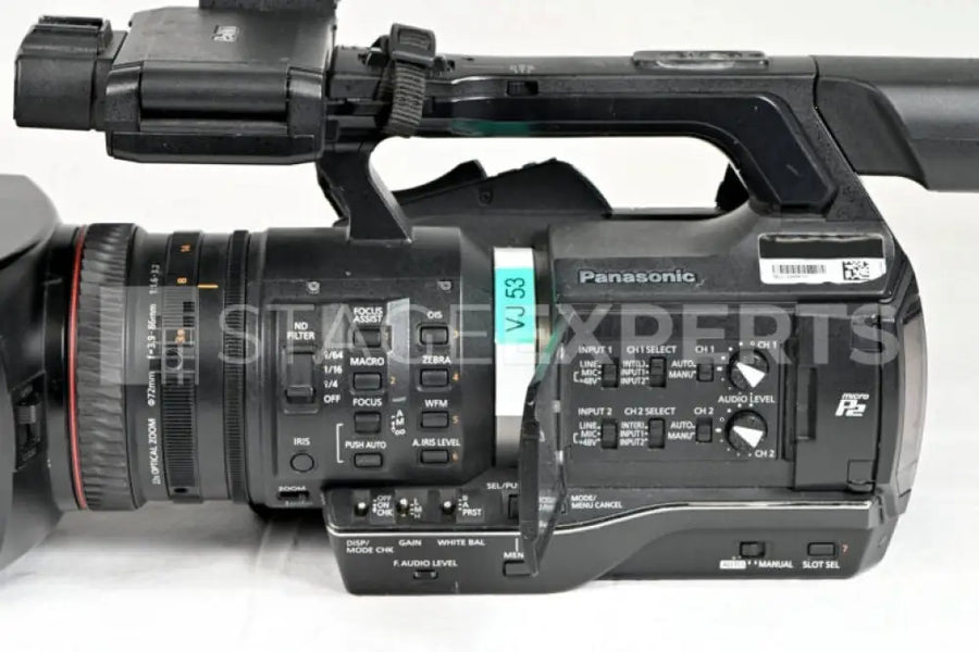Panasonic AJ-PX270EJ HD Camcorder with P2 Cards & Batteries