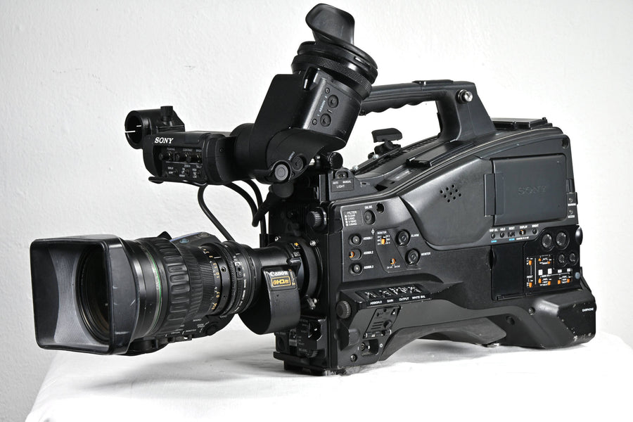 Sony PXW-X400 with Canon HJ17ex7.6B IASE Lens – Pro Camcorder