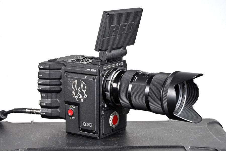 RED Dragon‑X Upgraded 6K Camera Kit with Lens & Media