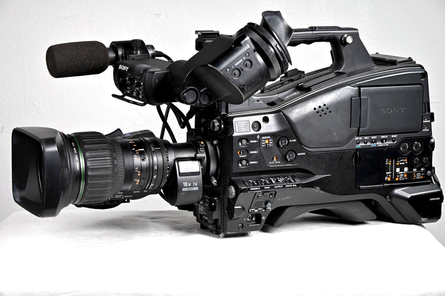 Sony PXW-X400 with Canon HJ18ex7.6B Lens – Pro Camcorder