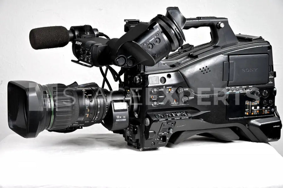 Sony PXW-X400 with Canon HJ18ex7.6B Lens Pro Camcorder Broadcast