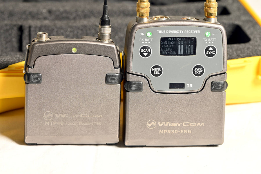 Wisycom MTP40/MPR30-ENG 1ch Wireless Diversity System Kit