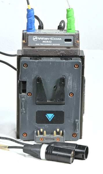 Wisycom MCR42/MTP40 2‑Ch Camera Wireless System inc. Sanken COS‑11 Lavs