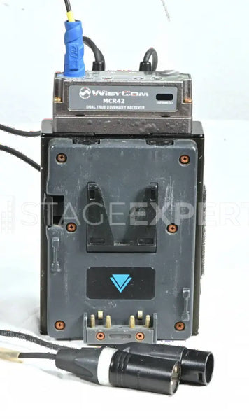 Wisycom MCR42/MTP40 2‑Ch Camera Wireless System inc. Sanken COS‑11 Lavs