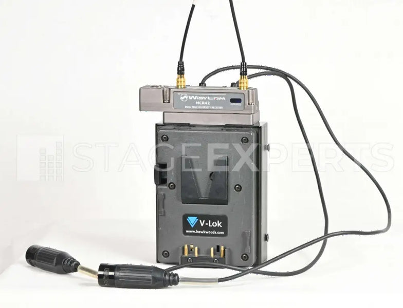 Wisycom MCR42 Dual-Channel Camera Receiver | Broadcast RF