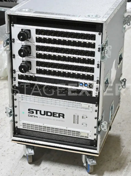 Studer D21m Modular I/O with MADI, cards & rack case included