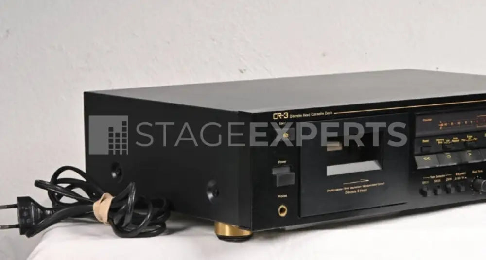 Nakamichi CR-3 Three-Head Cassette Deck | Stage Experts