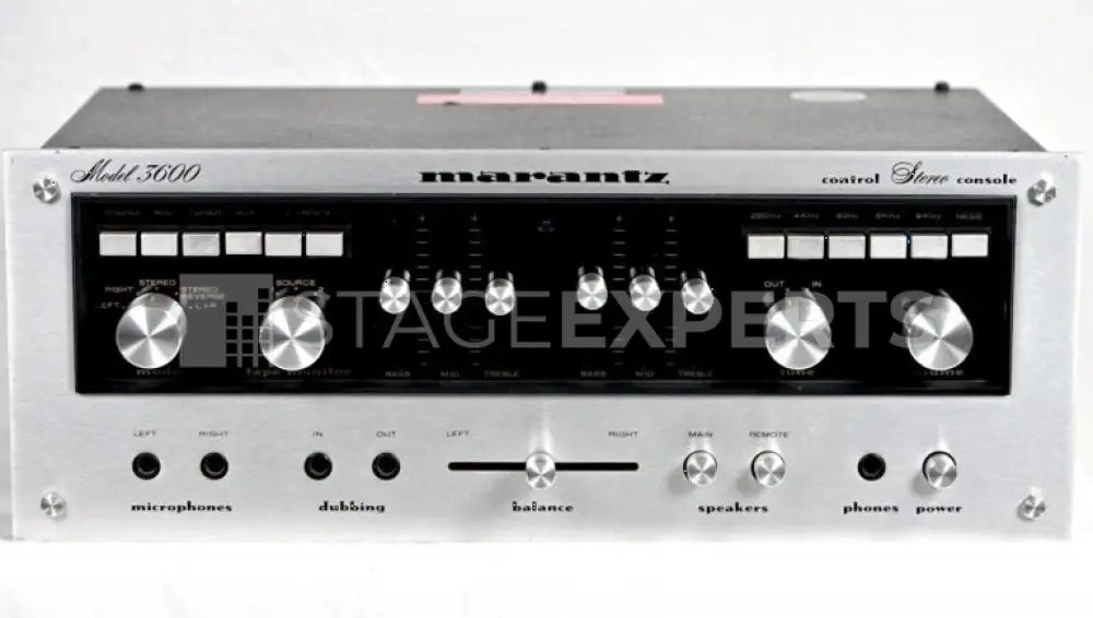 Marantz 3600 Preamplifier – USA-made, 220VAC, serviced