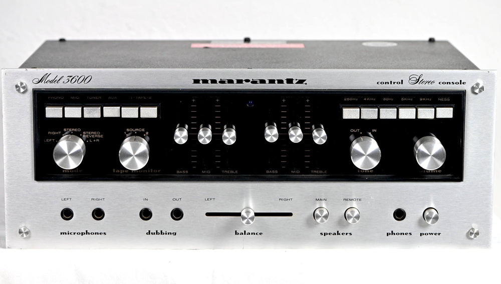 Marantz 3600 Preamplifier – USA-made, 100–240VAC adaptable