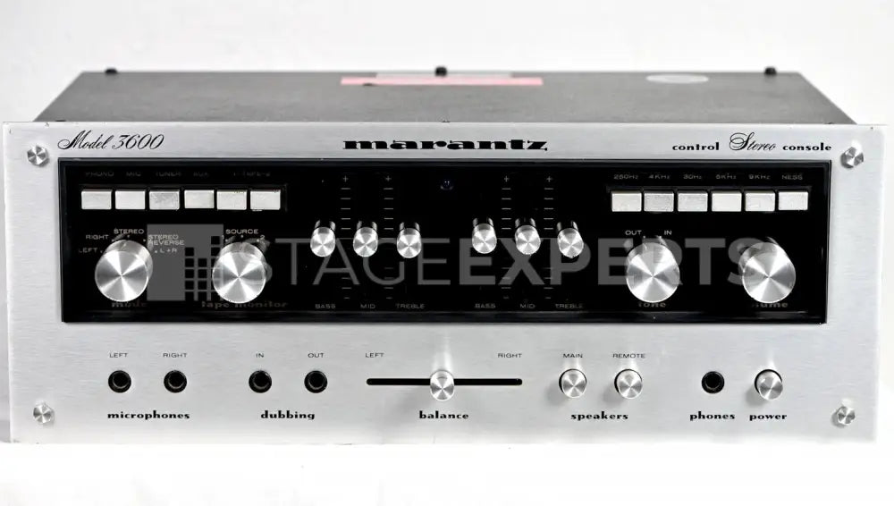 Marantz 3600 Preamplifier – USA-made, 100–240VAC adaptable