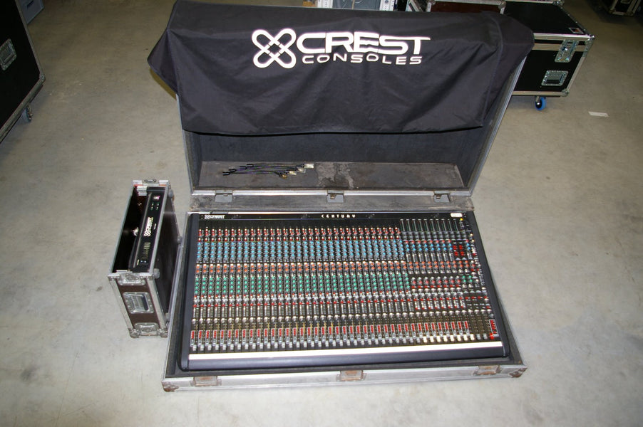 Crest Century GT 32/8/2/1 Analogue FOH Console with Case