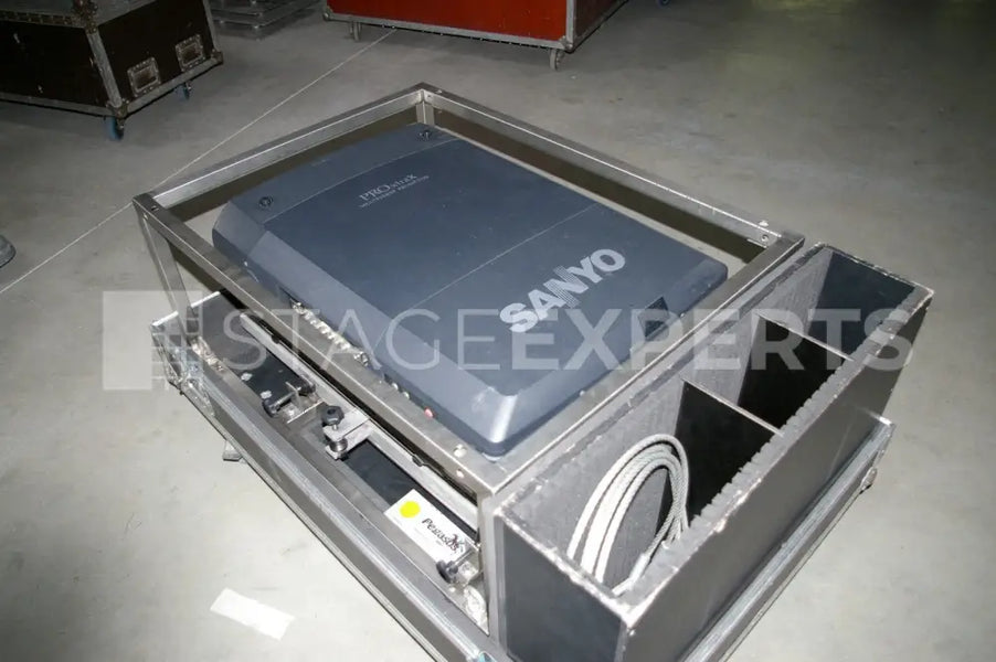Sanyo PLC‑XF47 15,000‑lumen Event Projector – No Lens