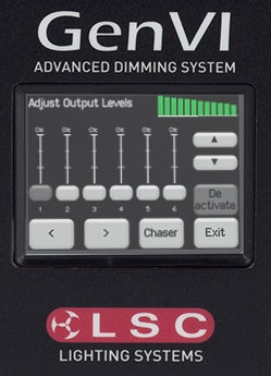 LSC GenVI Wall Mount 12x10A Dimmer – TruePower, RDM