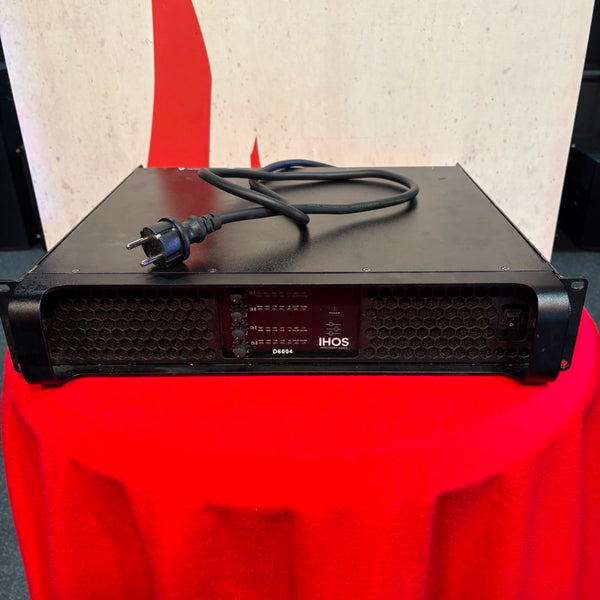 IHOS D6004 4-Channel Power Amplifier, 4x3000W (Used)
