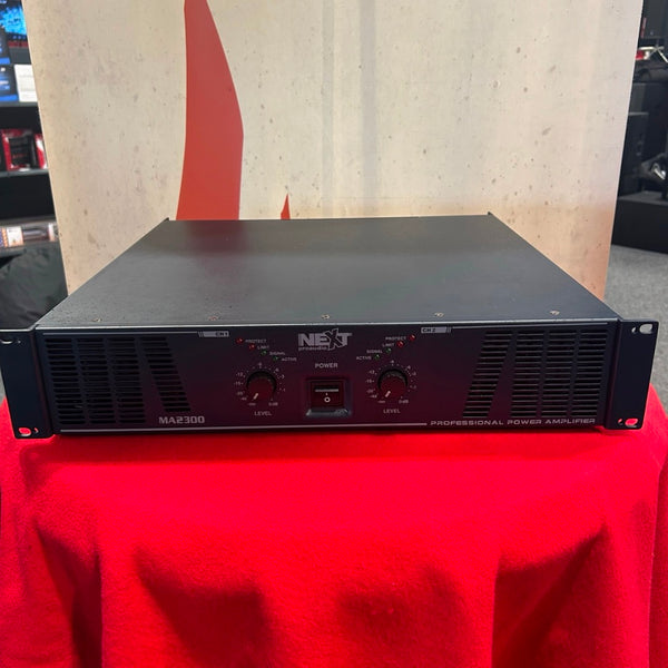 NEXT proaudio MA2300 B-Stock Power Amplifier, 2x1150W