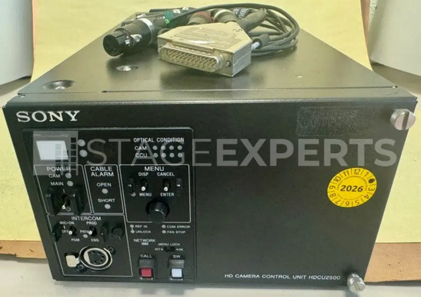 Sony HDCU-2500 CCU – Camera Control Unit for HDC Series