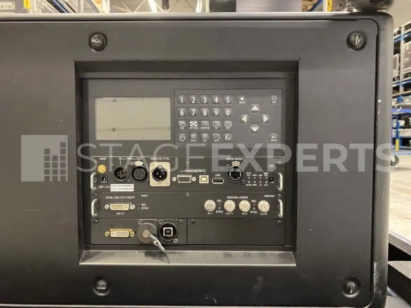 Barco HDX‑W20 FLEX 20K WUXGA 3‑DLP Event Projector – Touring‑grade