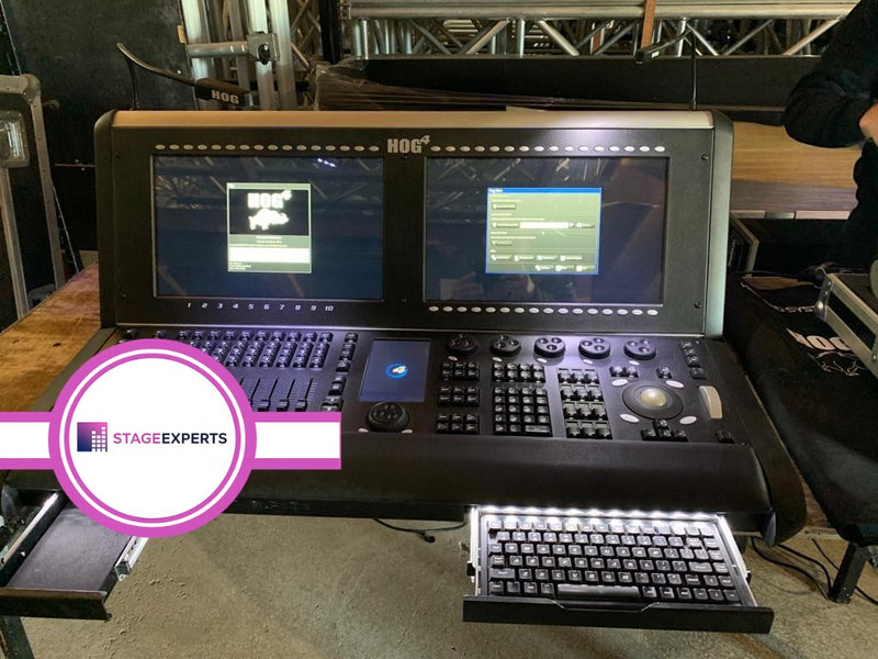 HES Hog 4 Lighting Console – Dual Touch, Art-Net Output