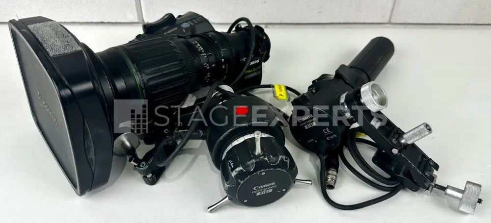 Canon HJ14ex4.3B IASE Wide-Angle HD Lens + Servo Set