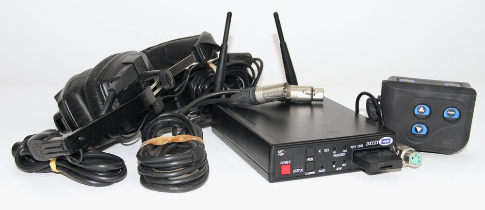 Clear-Com DX121 Intercom System | Wireless Base & Beltpack