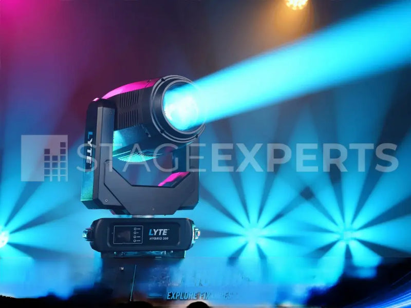 LYTE HYBRID 300 – Professional hybrid moving light for touring
