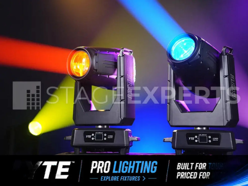 LYTE HYBRID 600 IPX hybrid moving light, IP-rated for touring