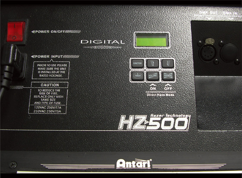 Antari HZ-500 Professional Hazer – Silent, Dry Haze Output