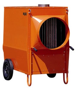 Oil Heaters – Serviced Units, 220 V, Flue Pipe Included