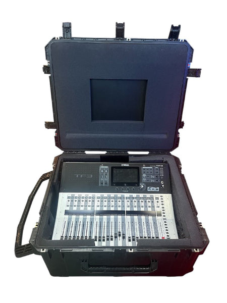 Yamaha TF3 Digital Mixer with Dante + SKB Case, 48‑Ch