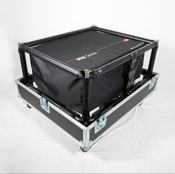 Barco UDX 4K 22 Laser Projector with Frame & Flight Case