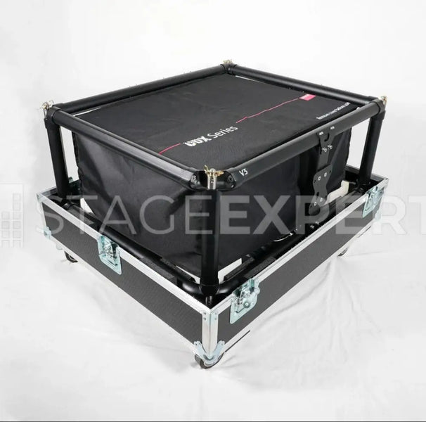 Barco UDX 4K 22 Laser Projector with Frame & Flight Case