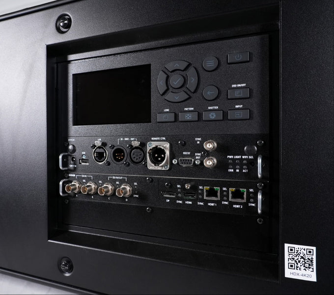 Barco HDX 4K20 Projector – 19,000 lm 4K UHD 3‑chip DLP