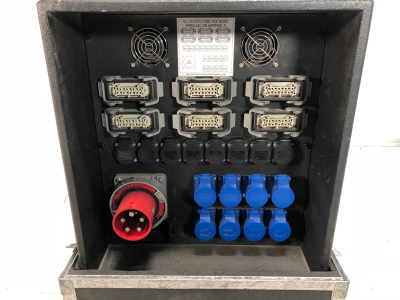 AED PSU CEE 125A IN three‑phase mains distribution unit | 125A