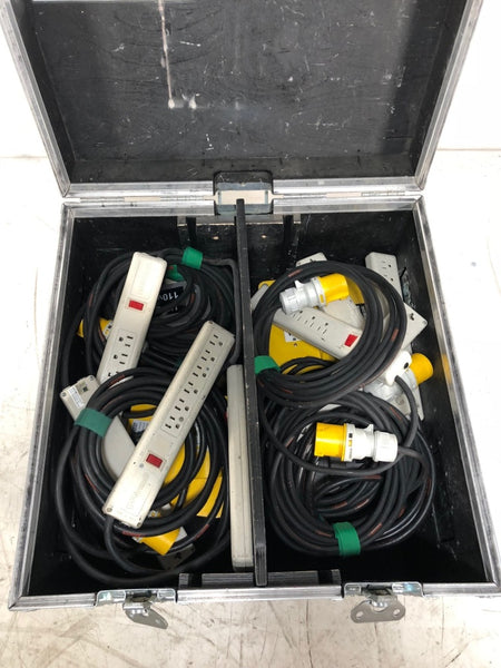 AED Trafo SH 1500 VA Step-Down Transformers Set of 4 with Case