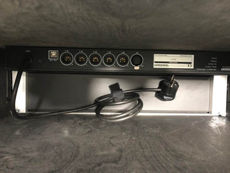 Swisson XMG-51 DMX Merger – 5‑way DMX input combiner