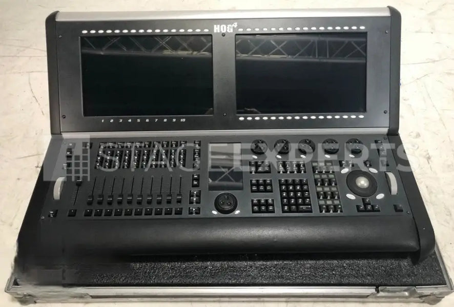 HES Hog 4 Lighting Console – Dual 18.5in Touch Screens