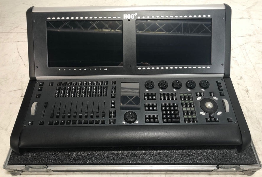 High End Systems Hog 4 Lighting Console with Dual 18.5in Touch