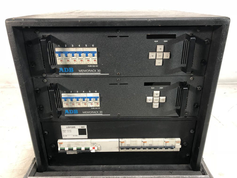 ADB 12 x 5 kW CEE 125A DMX Rack Dimmer – Touring