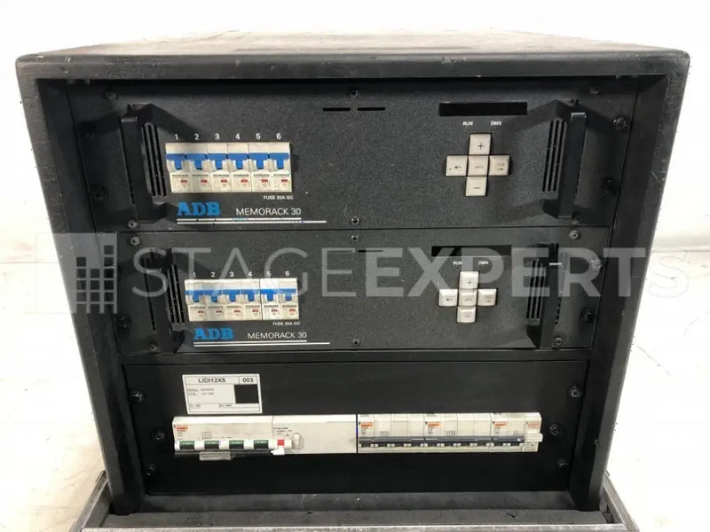ADB 12 x 5 kW CEE 125A DMX Rack Dimmer – Touring